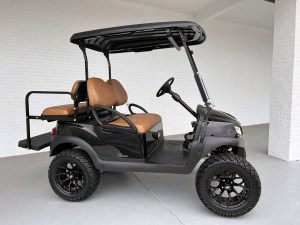 2022 Club Car Tempo Golf Cart Electric Lifted Golf Cart Black 02